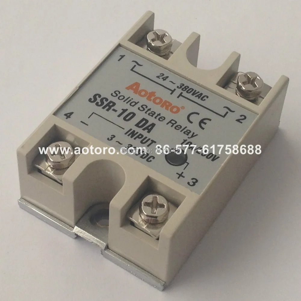 

SSR-10DA 10A max current quality guaranteed single phase ssr