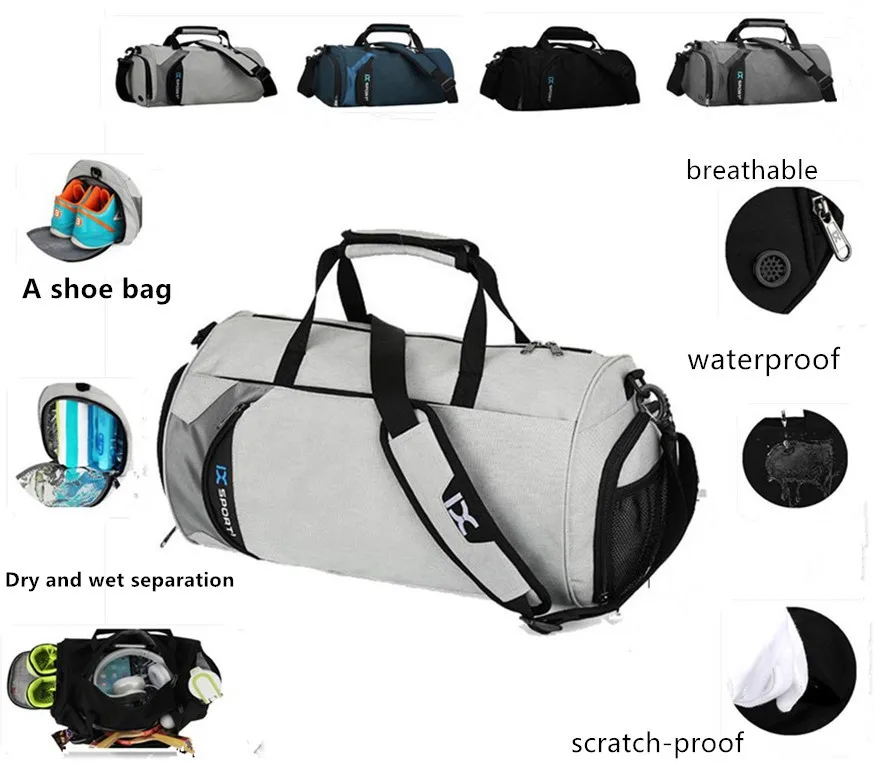 Waterproof Oxford cloth dry and wet separation bag I shoes Location