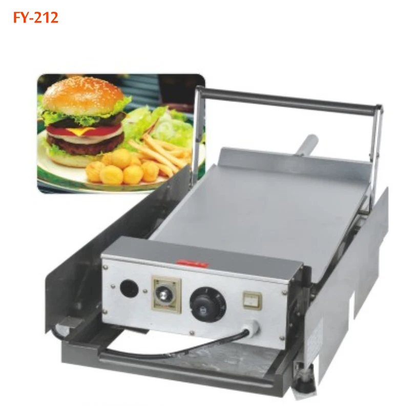 

Hamburg double layer machine equipment baked hamburger machine