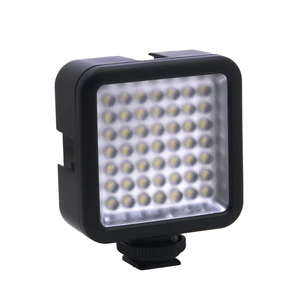 

Mini DC 3V 5.5W 49 LED Video Camera Light Panel Lamp 6000K for Canon Nikon DSLR Camera Camcorder DVR DV Photo Lighting LED Lamp