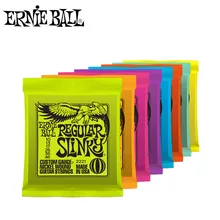 Cordes de guitare électrique Super Slinky d'origine Ernie Ball 009 010 guitare à 6 cordes en Nickel pour accessoires de guitare électrique