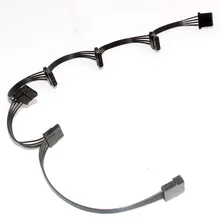 Соединитель IDE 1 шт. обратиться к 6 шт. 4-контактный разъем удлинителя силового линии для GPU карты для eth Майнер и D порт линейный вентилятор