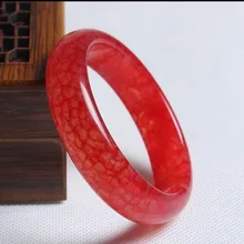 Красивые красные сердце стучать шаг за шагом красить курица крови Лаки Браслет