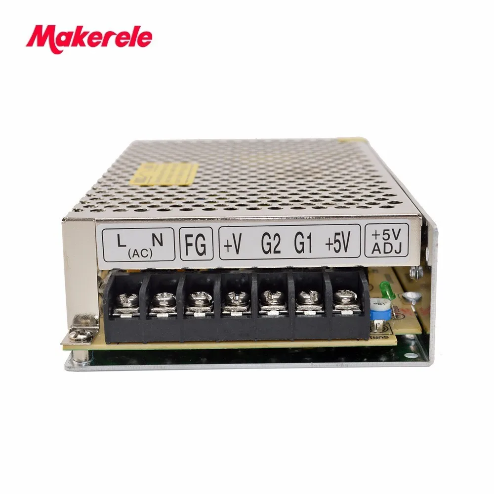 

high quality dual Switching power supply ac dc converter D-50A 50W 5V 6A 12V ac to dc Output power supply