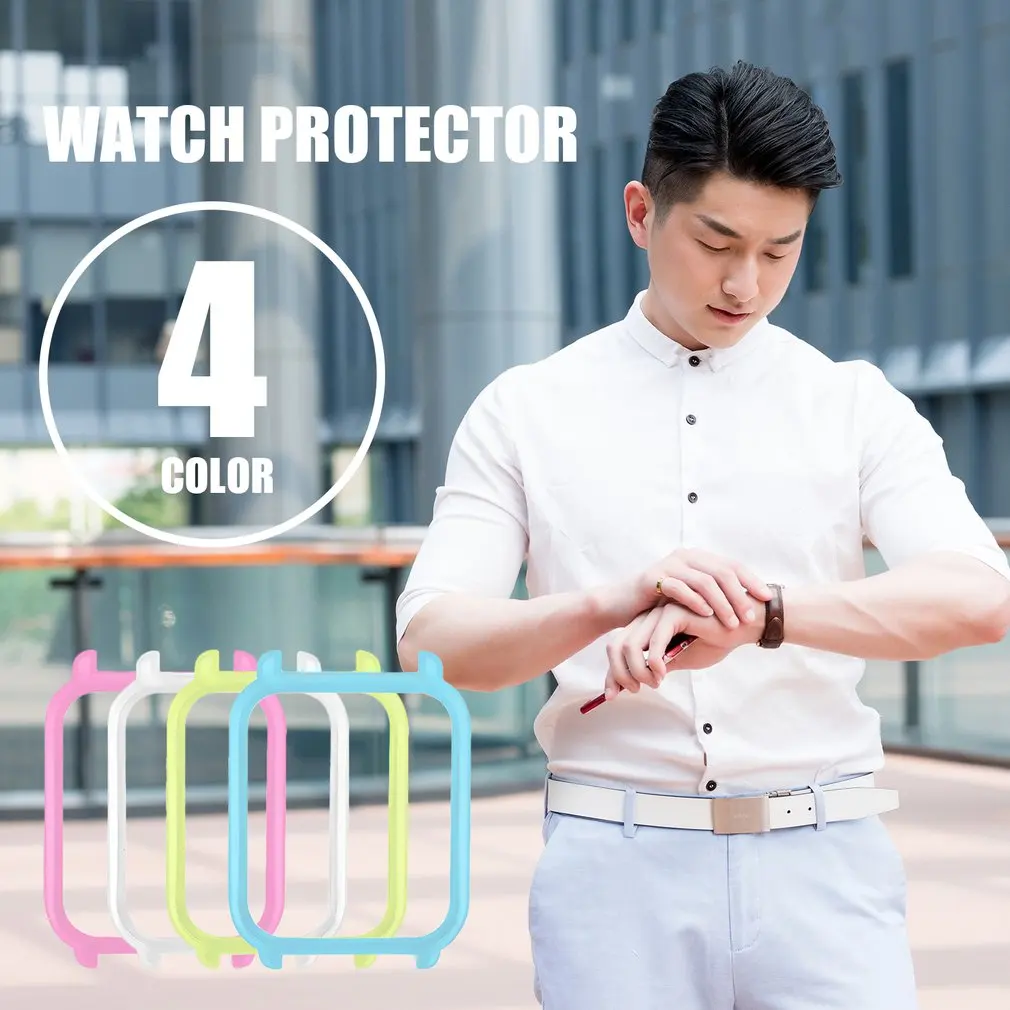 

Transparent Watch Thin PC Case Cover Protector Shell for Xiaomi Huami Amazfit Bip Bit Youth Watch