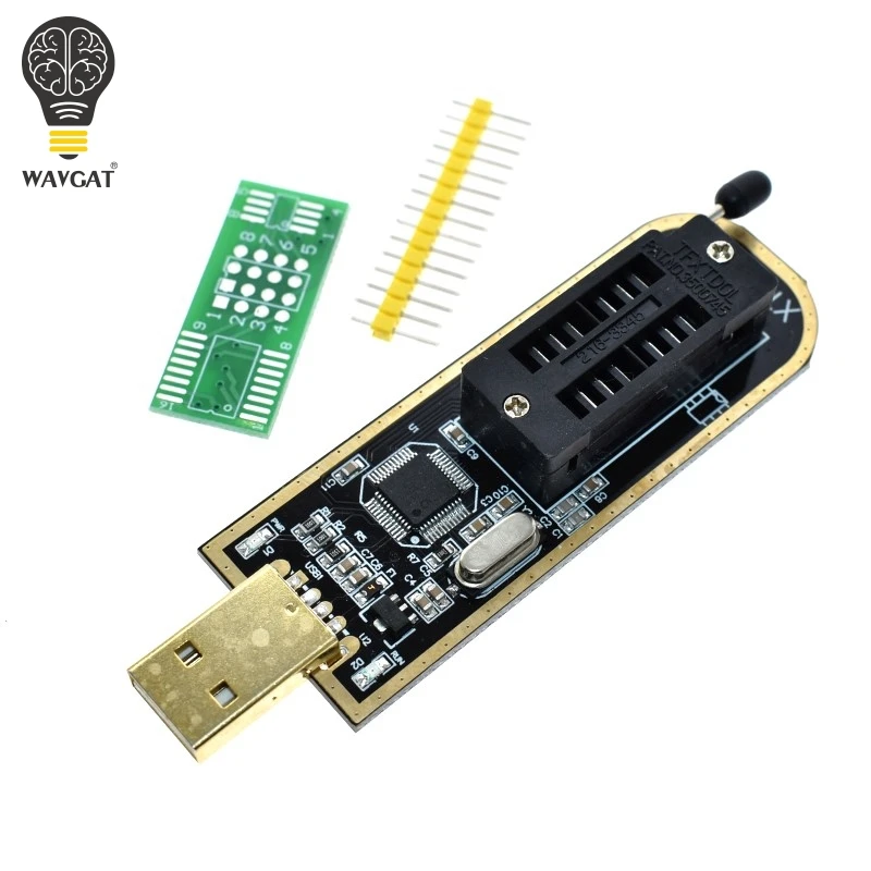 Programador com Driver de Software Séries Eeprom Flash Bios Spi Placa-mãe Multifuncional Ch341a Atualizar Xtw100 Usb 24 25