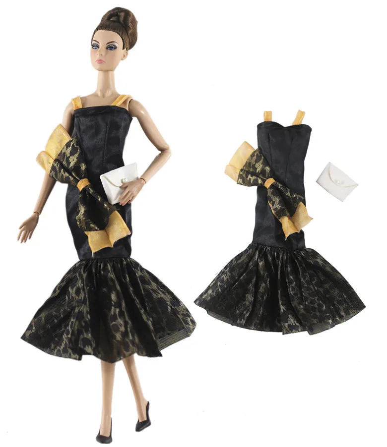 Уникальный дизайн платье куклы/Вечерние платья наряды одежда свадебное платье костюм наряд для 1/6 BJD Xinyi FR ST Кукла Барби - Цвет: 15