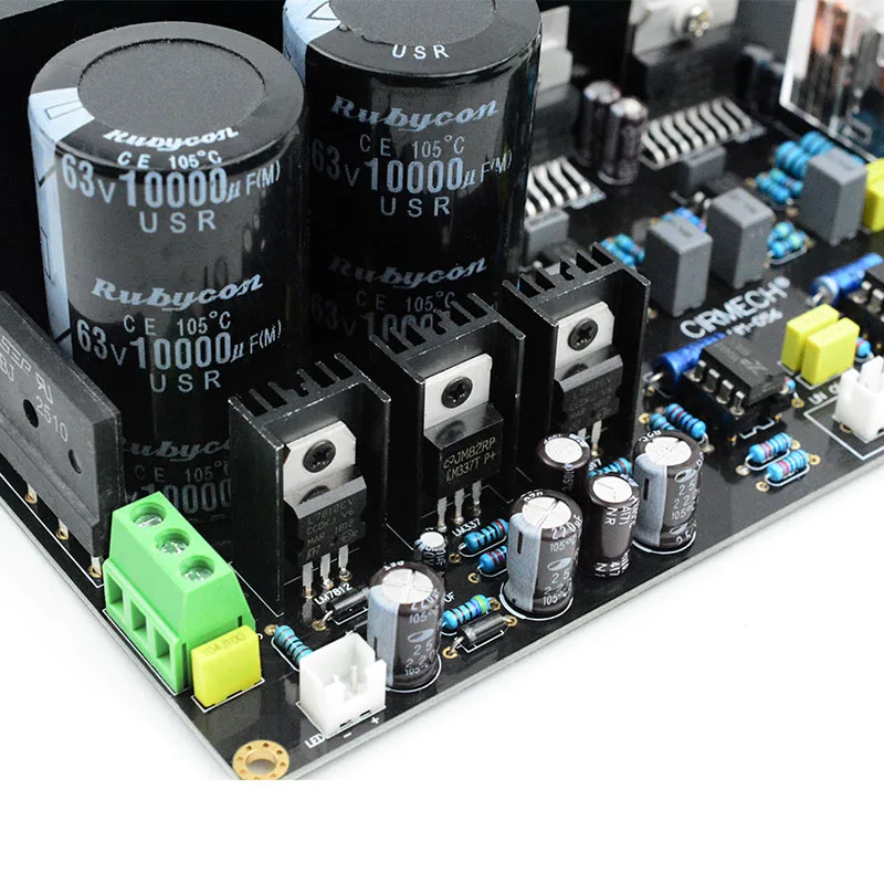 信頼も厚い Stereo TDA7293 CIRMECH high DC OP07 board amplifier power 保護メガネ・防災面