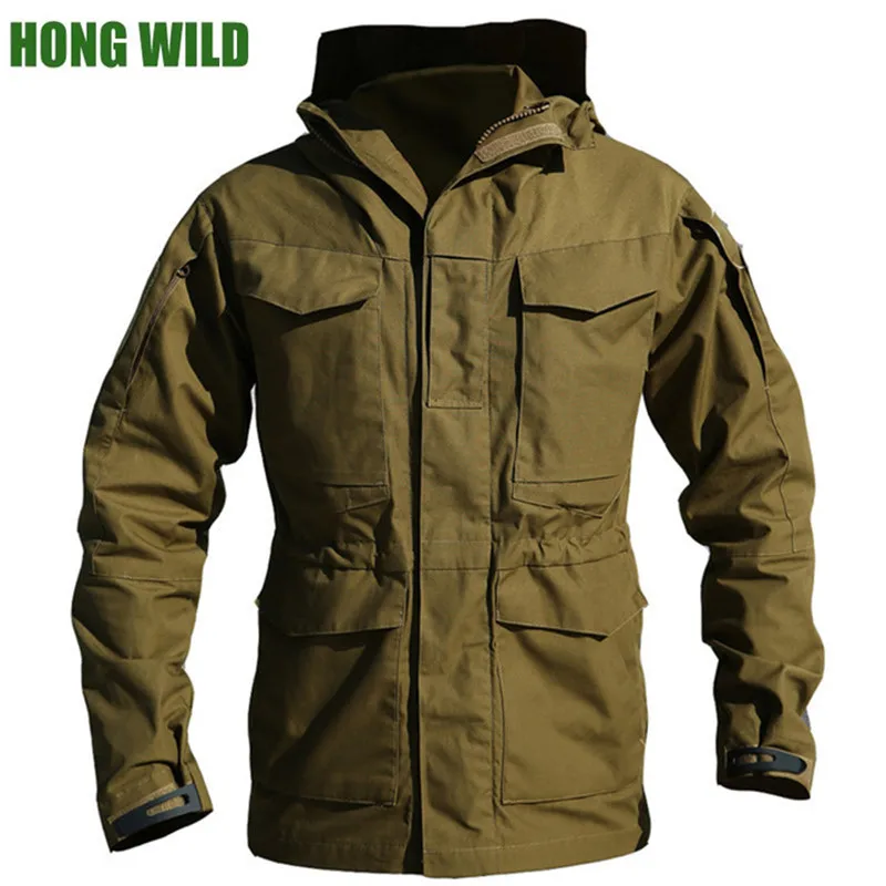 Военная Полевая куртка, тактическая ветровка, Мужская зимняя теплая куртка пилота, куртка с капюшоном, армейская одежда