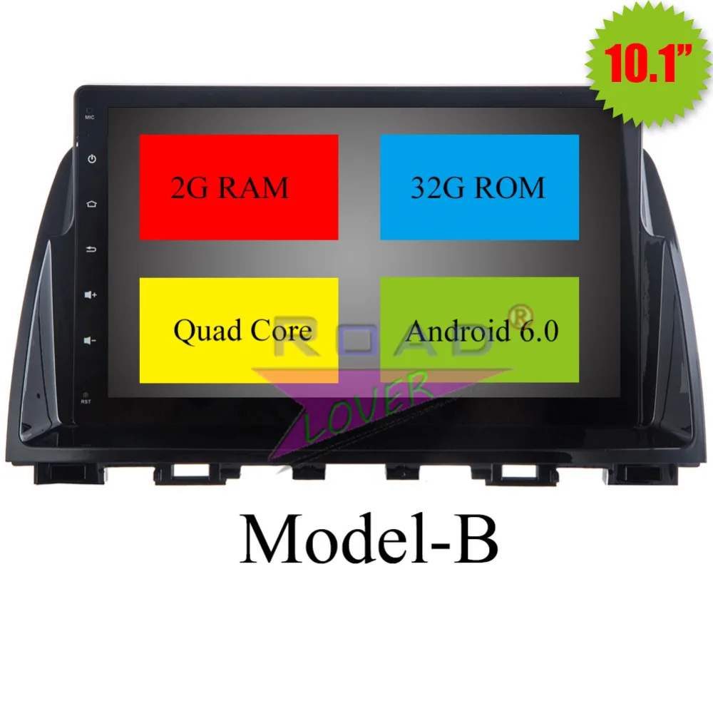 Clearance TOPNAVI Android 6.0 2G+32GB 10.1" Two Din Car Media Center Player Radio For Mazda  Atenza 2014 Stereo GPS Navigation NO DVD MP3 8