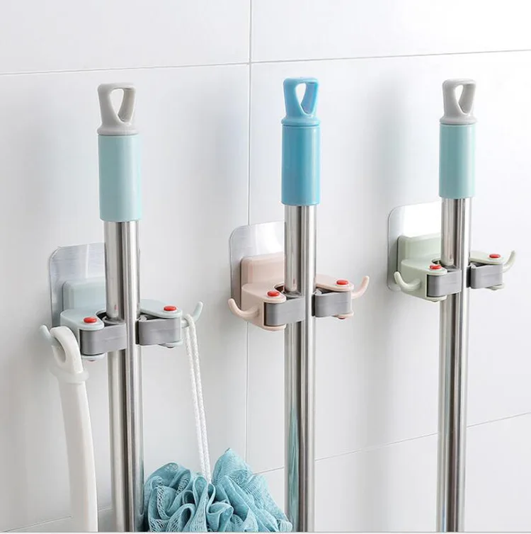 

2019 traceless mop free perforation powerful suction cup bathroom buckle