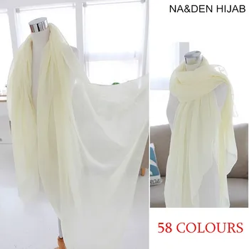 

20PCS Hot sell Women Plain Maxi Shawl Fashion Hijab muslim Scarf gorgeous bandana silk scarf independence packing fast shipping