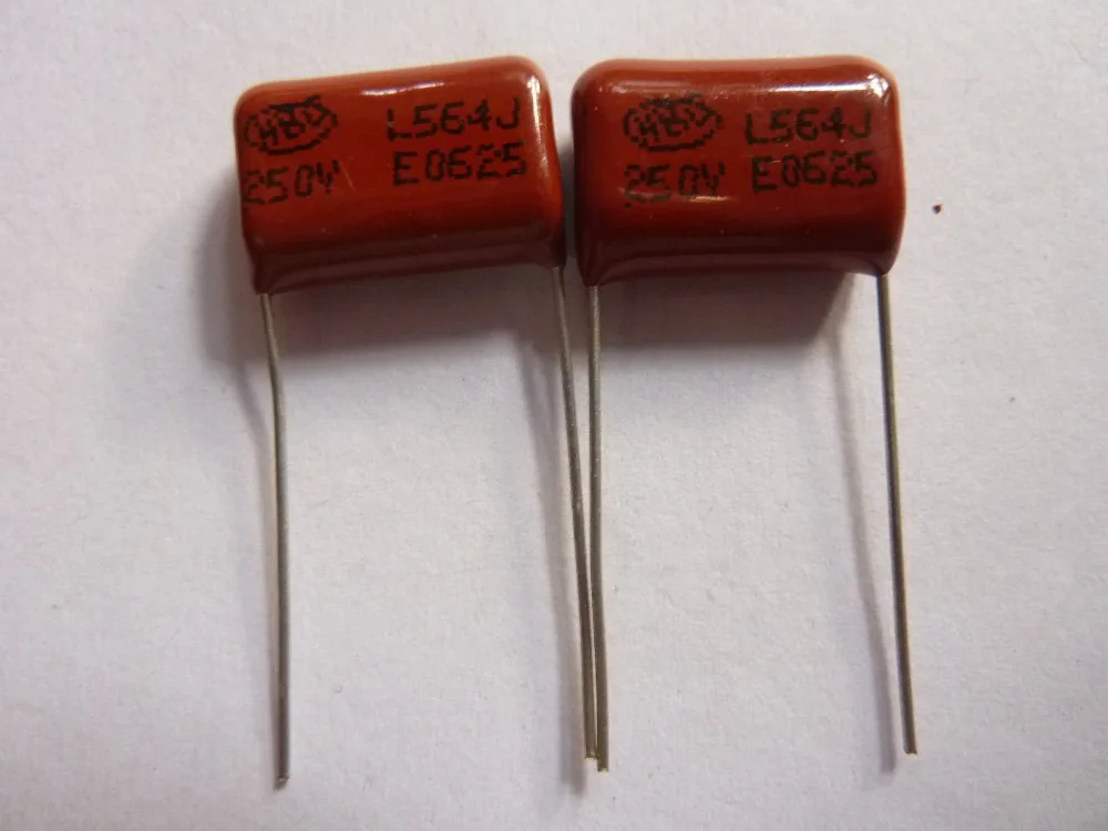 20pcs CBB 564 250V 564J CL21 0.56uF 560nF P15 Metallized Polypropylene ...