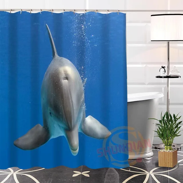 Buy 100 Polyester Custom Popular funny dolphin2