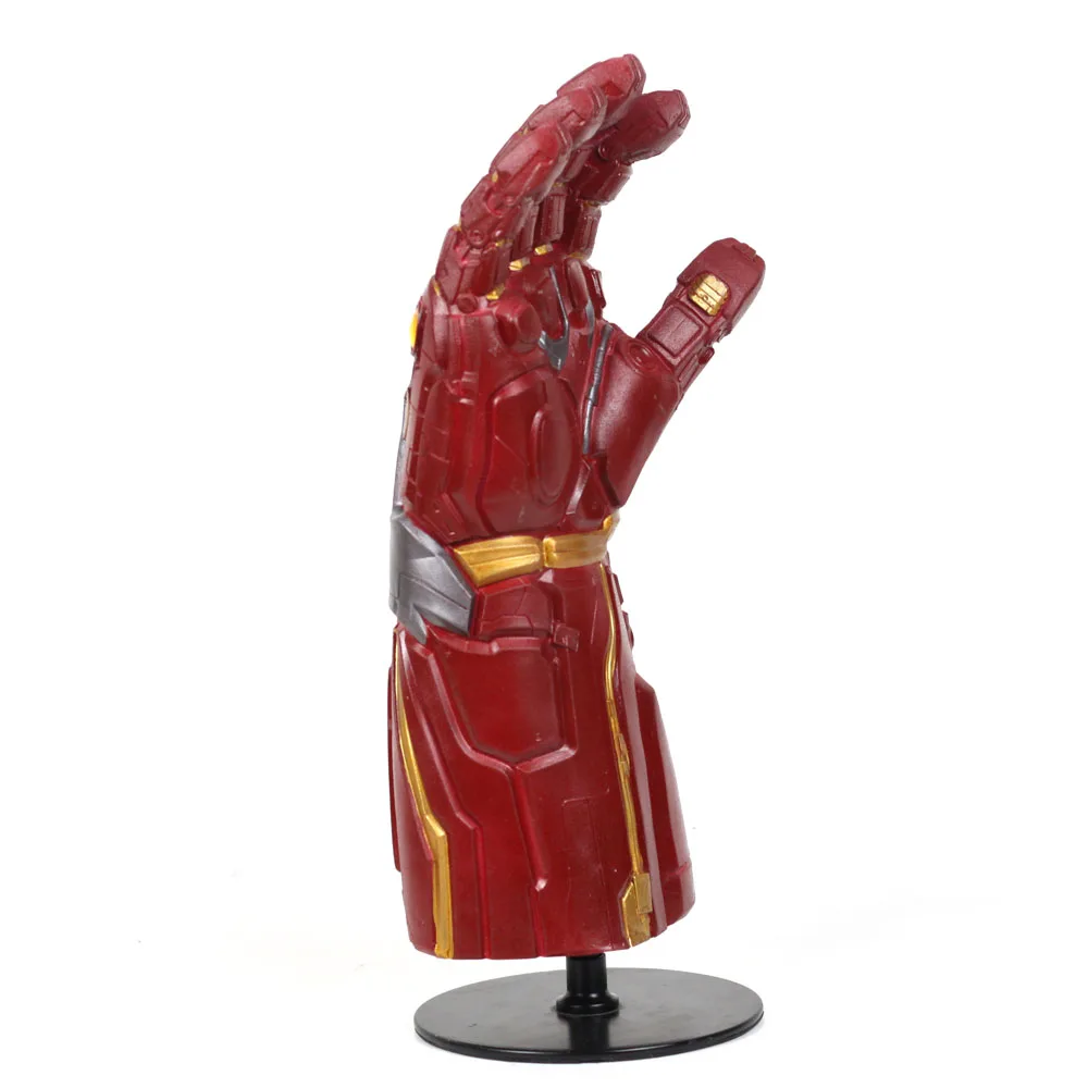 Костюм супергероя Marvel для косплея, латексные перчатки, Железный человек, бесконечная перчатка для детей и взрослых