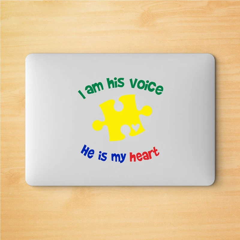 Autism Art Decals Laptop Decor