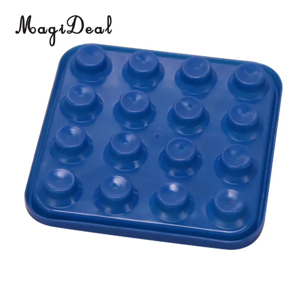 MagiDeal 2 Pieces Durable Plastic Snooker or Pool Ball Tray Holds 16 Balls