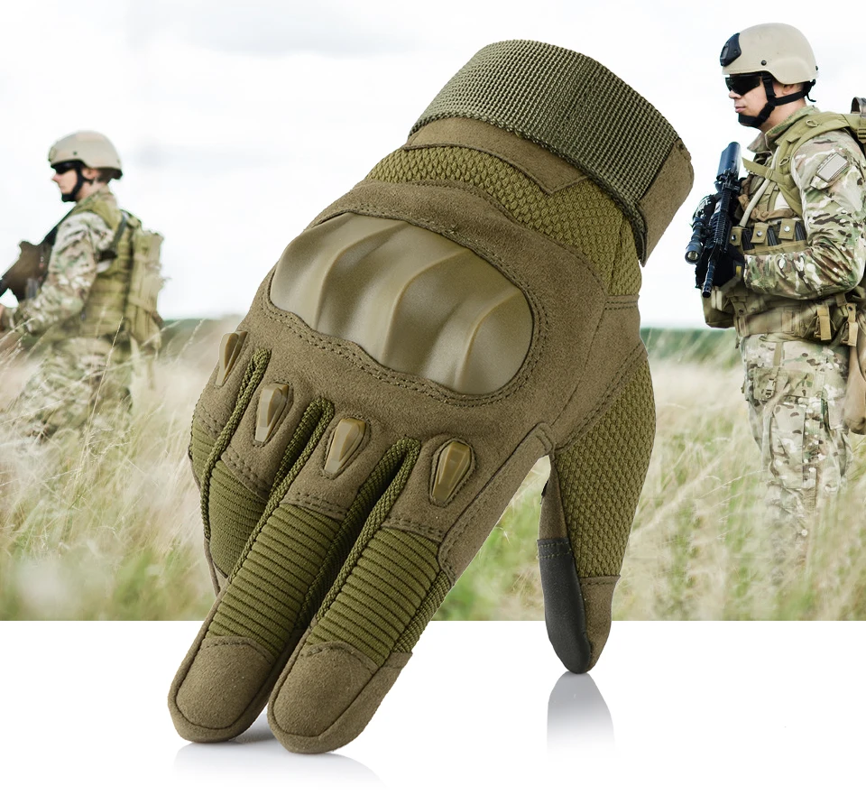 Новинка, тактические перчатки с сенсорным экраном, армейские, армейские, для страйкбола, для стрельбы, для солдата, силовые, жесткие, на костяшках, военные, на полный палец, перчатки для мужчин и женщин