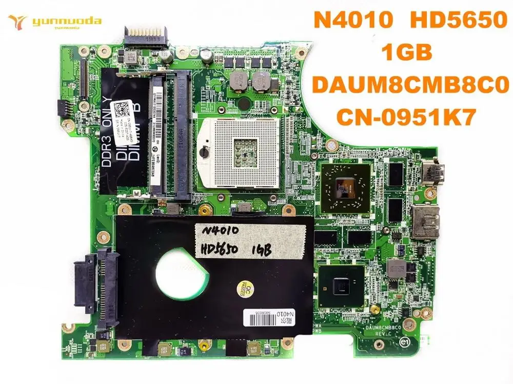 Для Dell N4010 Материнская плата ноутбука N4010 HD5650 1 ГБ DAUM8CMB8C0 CN-0951K7 испытанное хорошее