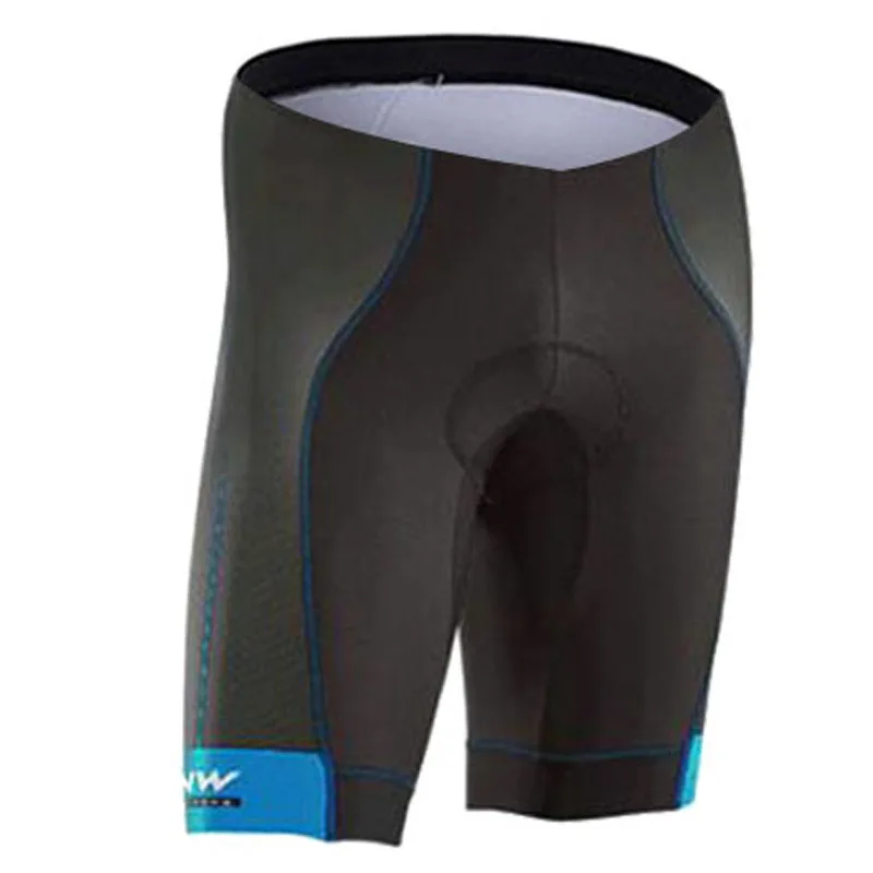 NW бренд Быстросохнущий гоночный горный велосипед плотный для мужчин лайкровый велосипедный костюм нагрудник шорты 3D Силиконовый мягкий для езды на велосипеде шорты - Цвет: Normal Shorts