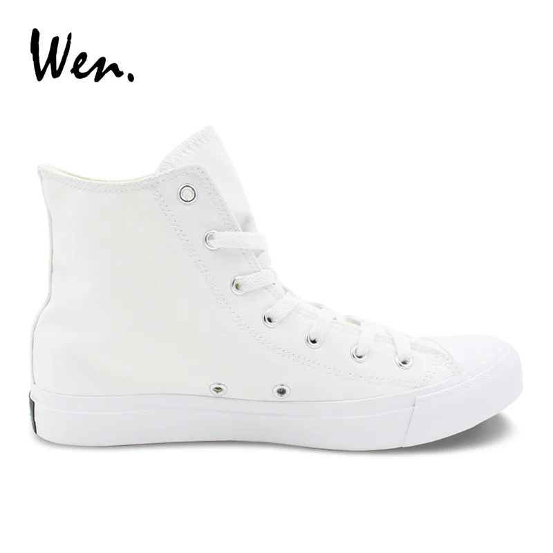 white high top canvas