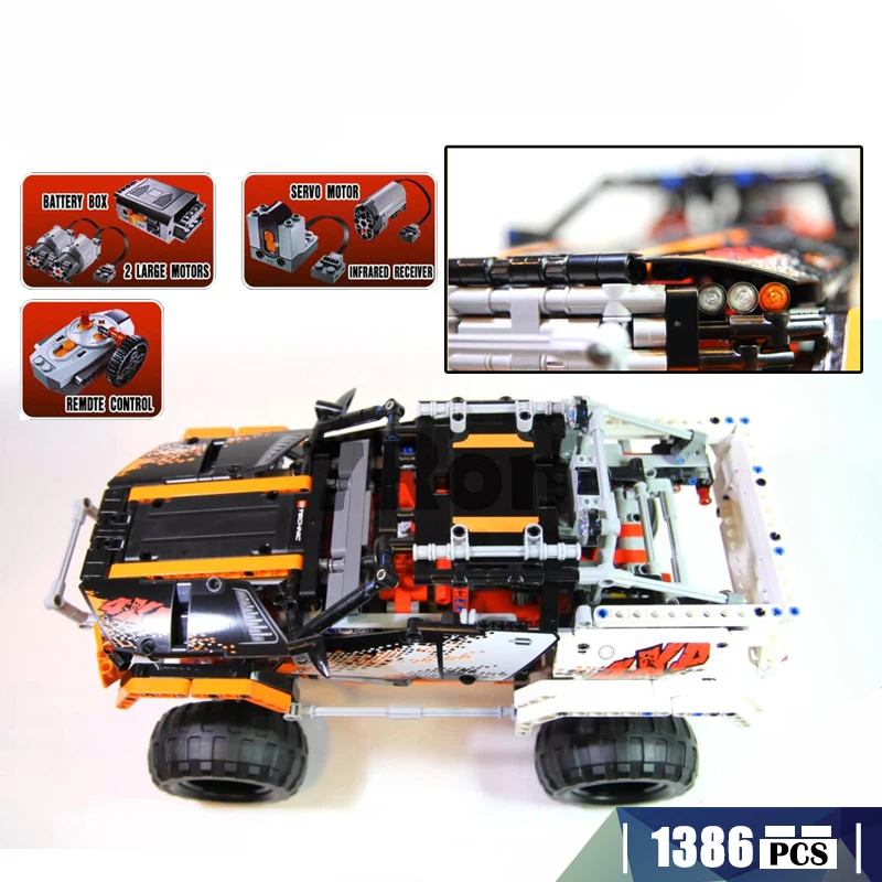 

Model building toys hobbies 4X4 Crawler Vehicles 20014 Compatible With lego Techinc series 9398 Educational DIY Bricks gifts