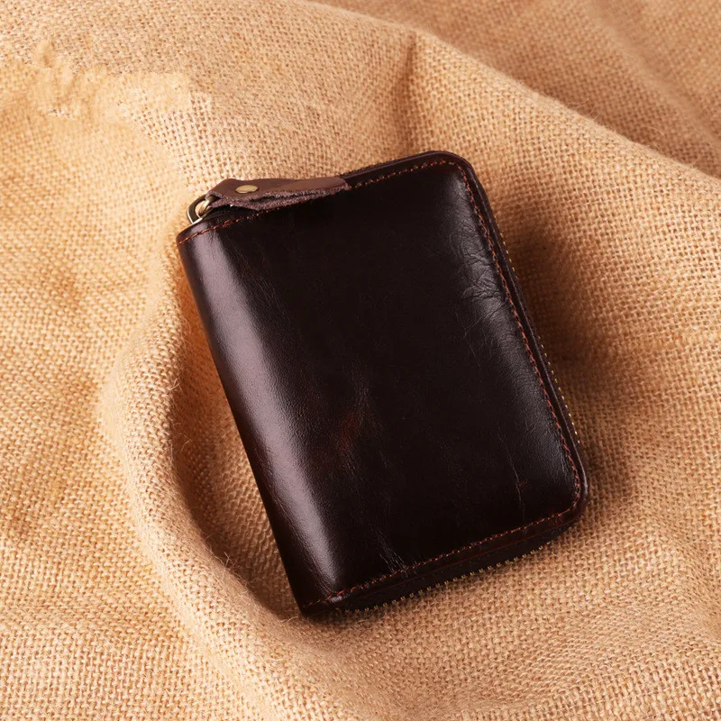 Визитница для мужчин Избегайте RFID кошелек банк/ID/держатель кредитной карты бумажник черный/кофе/коричневая коровья кожа Анти RFID Чехол для карт