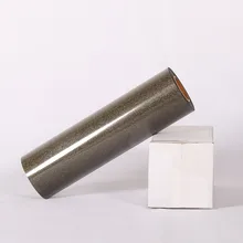 Теплообмена винил Черное золото Цвет DIY Футболка передача тепла утюг на HTV ролл для Cricut и Другое фрезы 50 см x 25 м