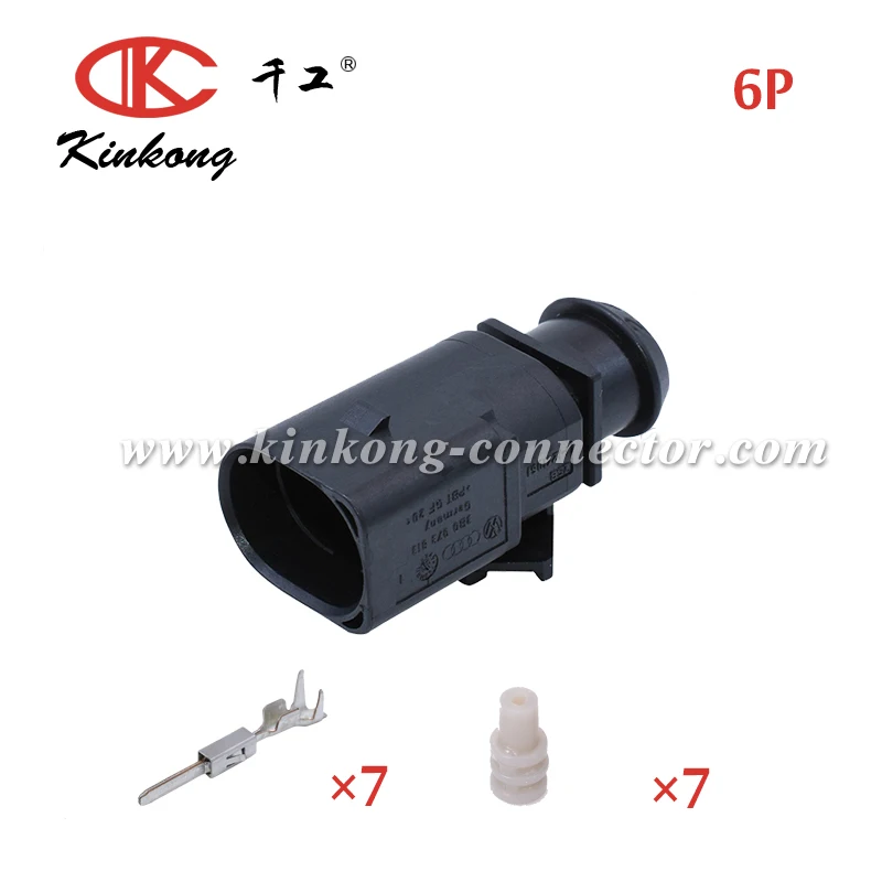 6 контактный разъем для VW Audi Skoda Seat Jetta Rabbit Golf GTI MK5 Passat /1J0973713|Соединители| |