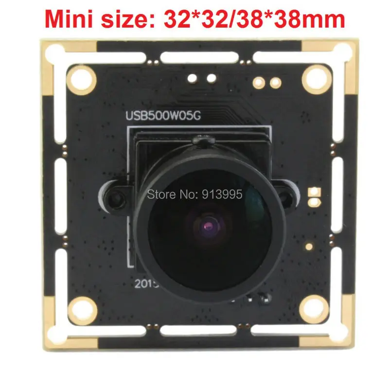 Elp 170 градусов Широкий формат Fisheye 5mp Aptina mi5100 CMOS Сенсор Android Linux winodws промышленных USB 2.0 веб-камера Камера модуль