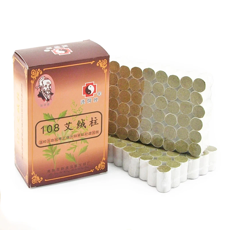 

Nanyang 108 pieces pure Moxa stick Five years Moxa Cone Moxibustion Article Release Pain Health Care