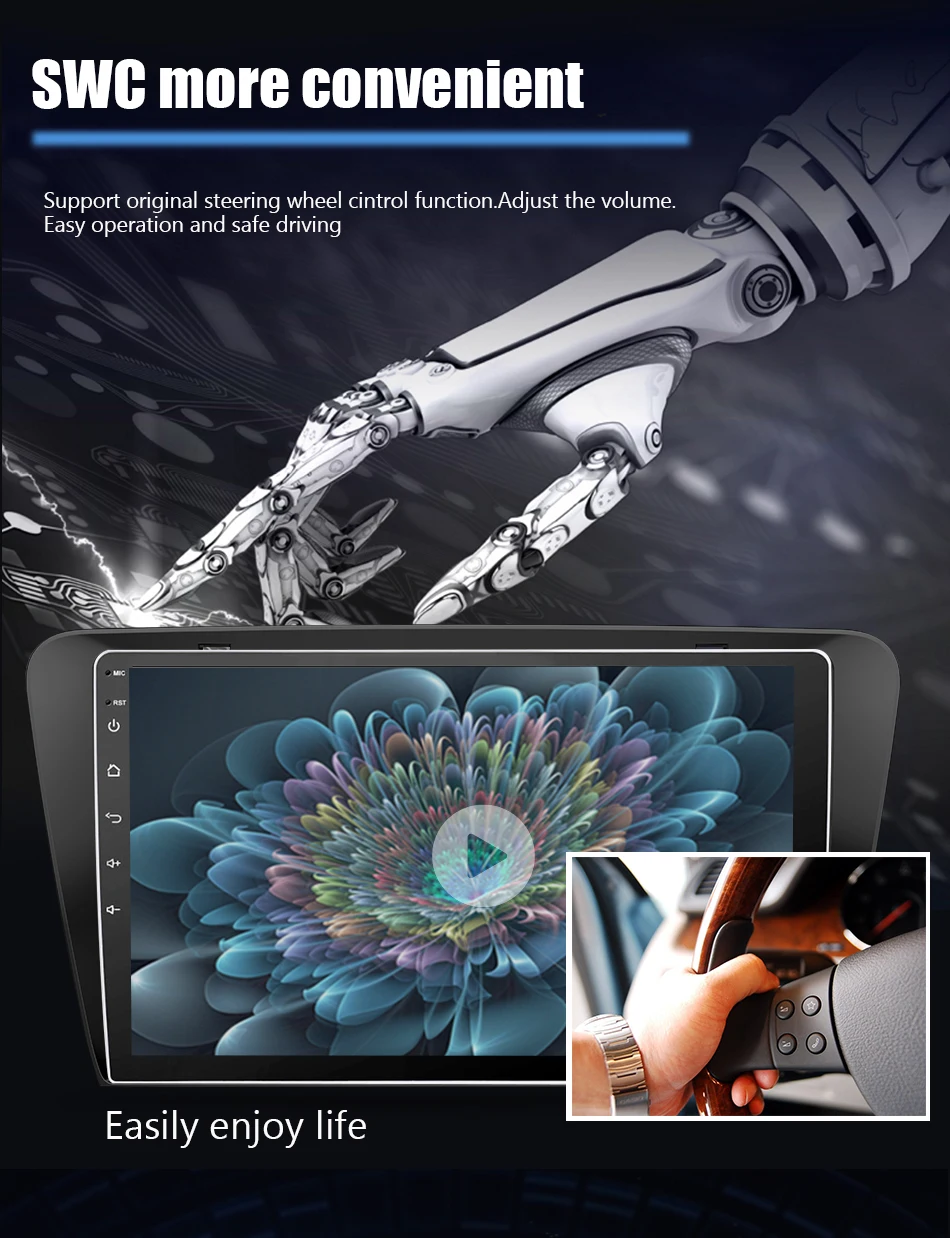 Cheap Eunavi Android 8.1 Octa-core 10.1 inch Car Radio HeadUnit GPS Navi Player for Skoda OCTAVIA 2015 2G+32G with WIFI RDS car stereo 14 Cheap Eunavi Android 8.1 Octa-core 10.1 inch Car Radio HeadUnit GPS Navi Player for Skoda OCTAVIA 2015 2G+32G with WIFI RDS car stereo 14