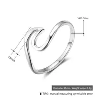 JewelOra 925 Sterling Silver Rings for Women Simple Female Finger Ring Wedding Bands Fine Jewelry Accessories - Image 2