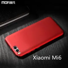 Для xiaomi mi 6 Чехол mi 6 чехол задняя крышка MOFI для xiaomi 6 Чехол PC capa coque funda розовое золото синий полное покрытие 5,15"