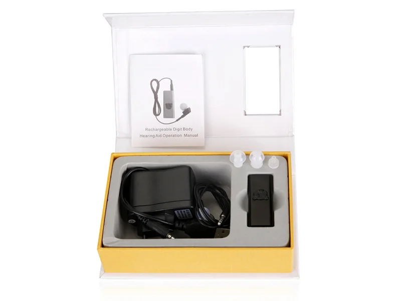 2pcs/lot Best ITC In the Ear Digital Hearing Aid for elderly audifonos para sordos USB Rechargeable Hearing Aid S-95 2pcs/lot Best ITC In the Ear Digital Hearing Aid for elderly audifonos para sordos USB Rechargeable Hearing Aid S-95