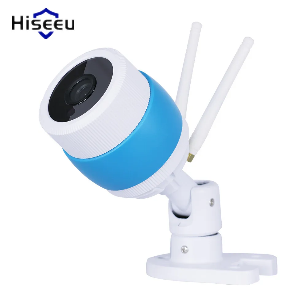 

Hiseeu Wireless Outdoor IP Camera Wifi Metal Case Waterproof 720P Night Vision Security Cam HD Bullet Camera For Android IOS 43