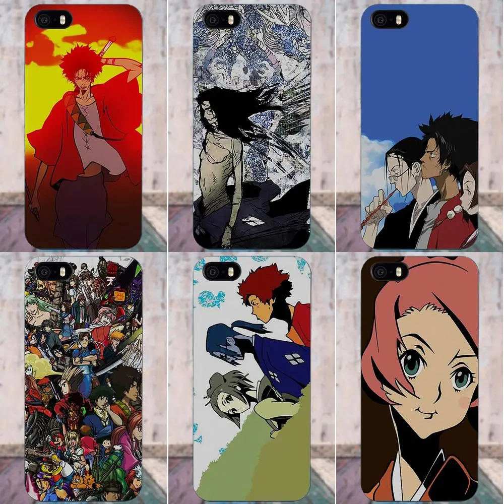 

Samurai Champloo Anime For Apple iPhone 4 4S 5 5C SE 6 6S 7 8 Plus X For LG G3 G4 G5 G6 K4 K7 K8 K10 V10 V20 TPU Covers Capa