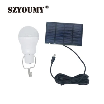 

SZYOUMY 3 Model Solar Lamp Powered Portable Led Bulb Lamp Solar Energy Lamp Led Lighting Solar Panel Camping Light Last 6 Hrs