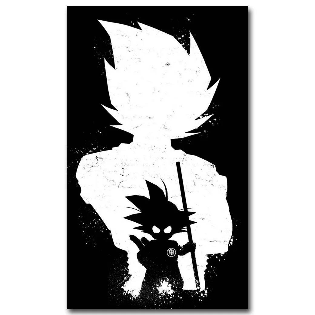 Anime Dragon Ball Z Art Silk Poster Print 12x20 24x40inch New Japanese Anime Wall Pictures for ...