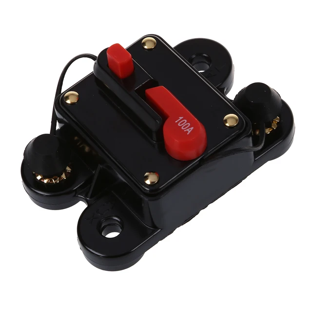 Best Price 12-24V DC amplifier fuse holder breaker 100A car kfz assurance Best Price 12-24V DC amplifier fuse holder breaker 100A car kfz assurance