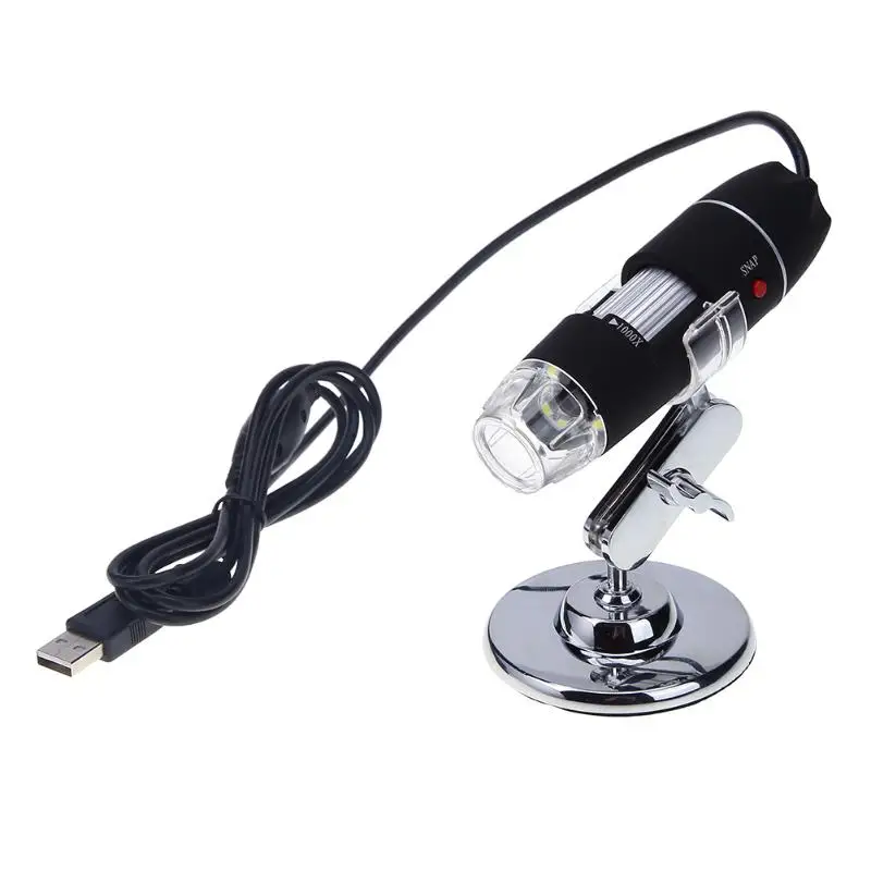 font b USB b font Digital Electronic Microscope 8LED DC 5V Magnifier 1000X Video Camera