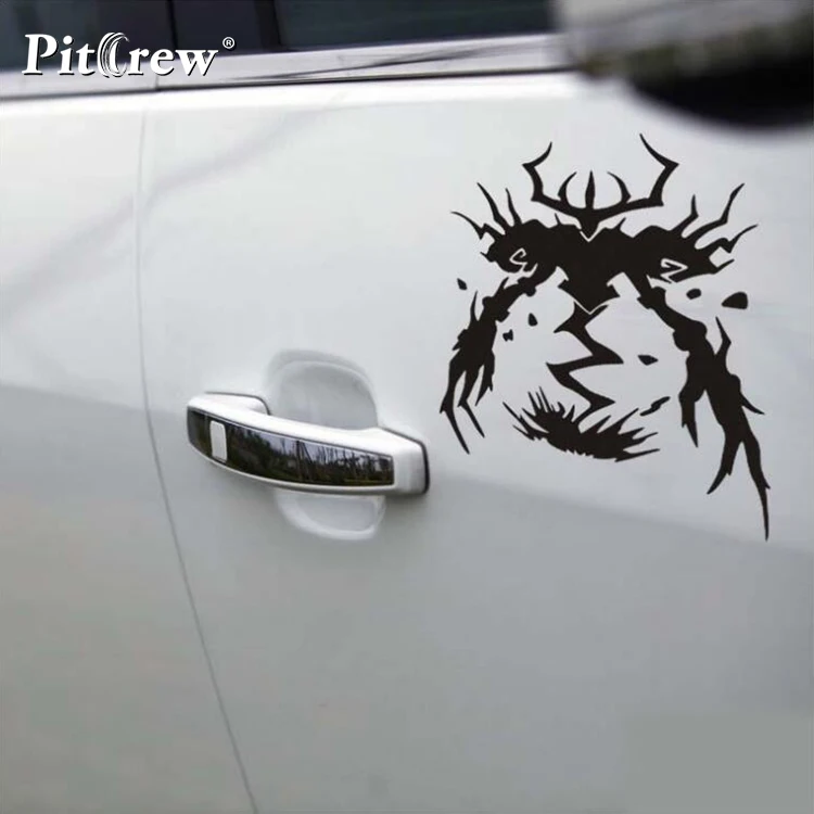 

1PC 14*13cm 2018 new style car styling Game Dota Never More Sticker shadow hero for Truck Decor Car Body Car Accessories