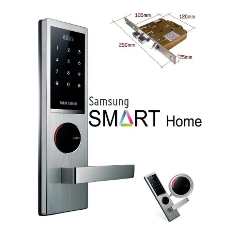 Smart Digtal Door Lock Samsung Ezon Shs 6020 H630 Remote Pdf
