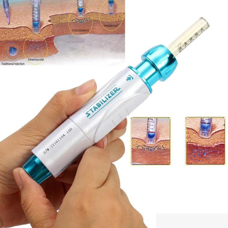  Atomizer Sterile Hyaluronic Pen Anti Wrinkle Hyaluro Gun Lip Lifting Injection Pen High Pressure Di