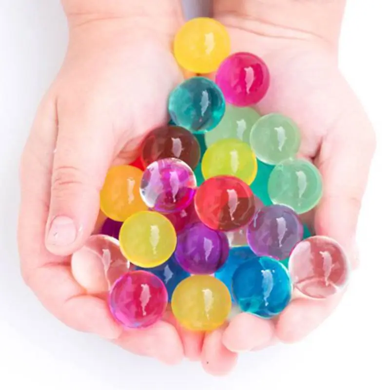 

QIFU Big Orbiz Beads Growing Bulbs Hydrogel Grow in Water Colorful Crystal Soil Decor Events Wedding Table Decor Birthday Party