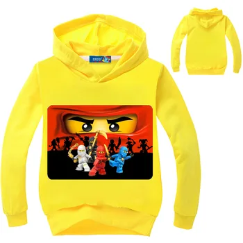 3-14Years Toddler Boy Sweatshirt Toddler Legoes Kids Hoodies Ninjago Shirt Long Sleeve Super Heroes Sweater Jongens Kleding 2