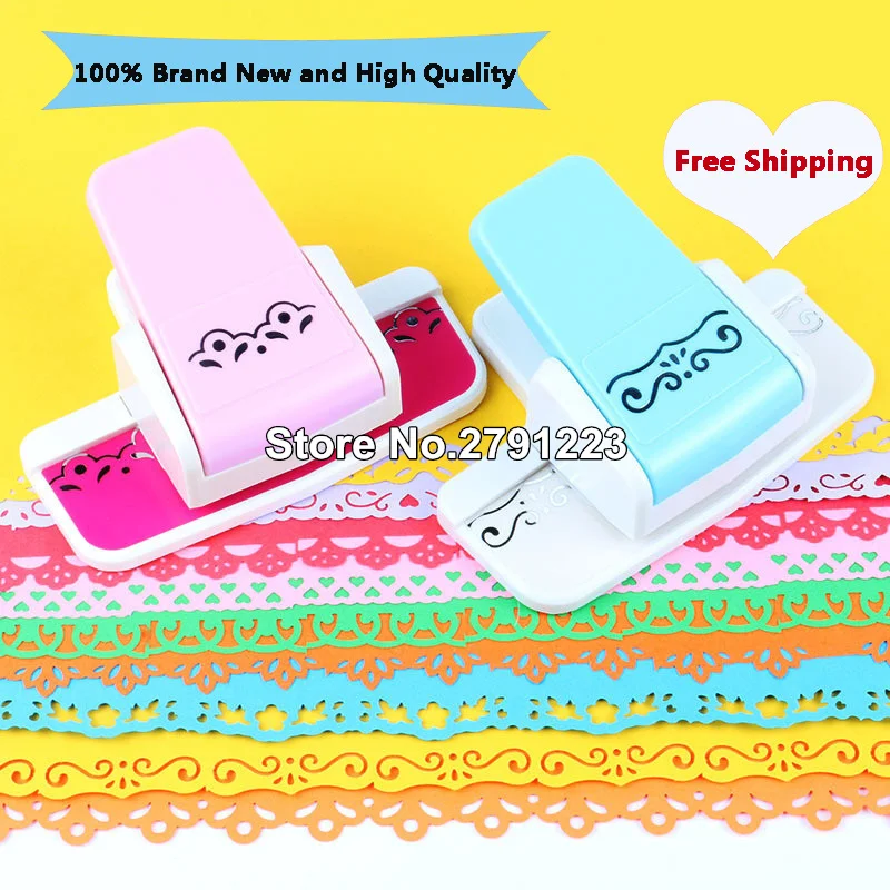 

Punch scrapbooking handmade edge device DIY paper cutter craft Handmade New fancy border punch S flower design embossing