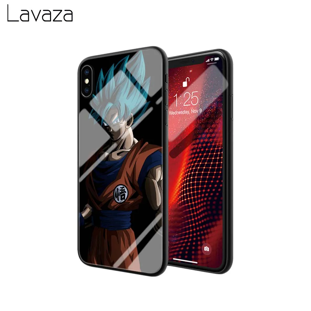 Чехол Lavaza Dragon Ball Z Super DBZ Goku из закаленного стекла для Apple iPhone 6 6s 7 8 Plus X 5 5S SE XS 11 Pro Max XR - Цвет: TG8