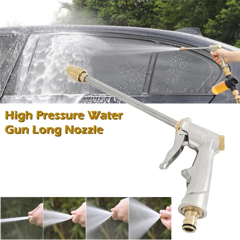 

High Pressure Power Water Gun Car Washer Water Jet Garden Washer Hose Wand Nozzle Sprayer Watering Spray Sprinkler Cleaning Tool