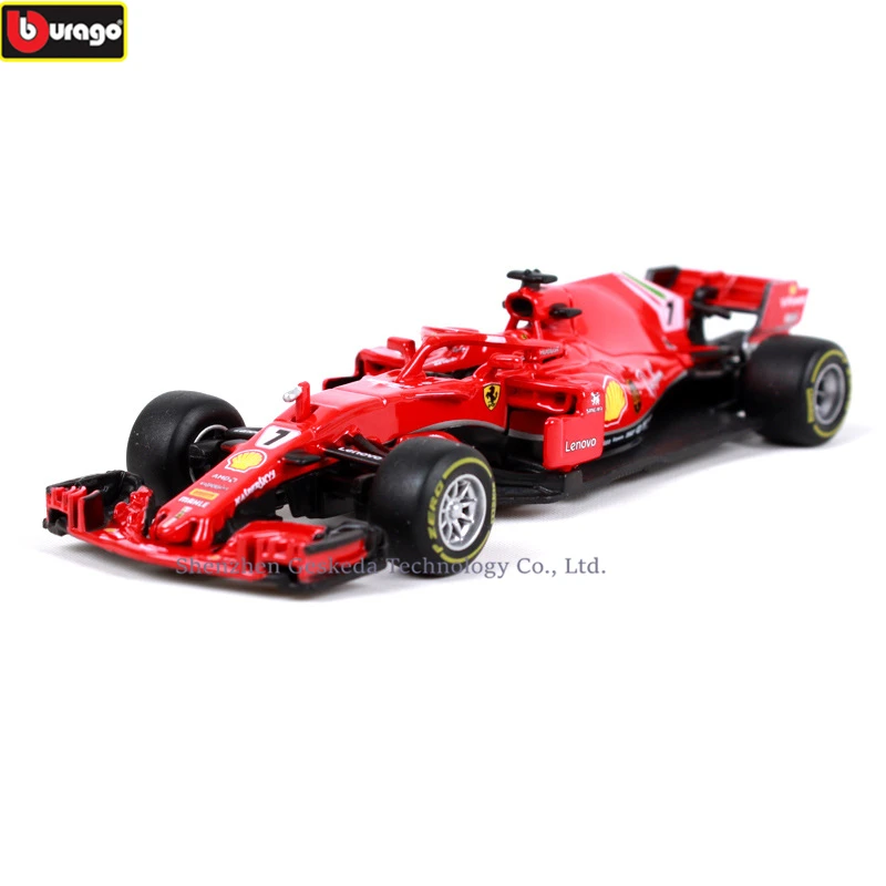 Bburago 1:43 Ferrari F1 12 стиль моделирование сплава супер модель игрушечной машины для с рулевым колесом управления передним рулем